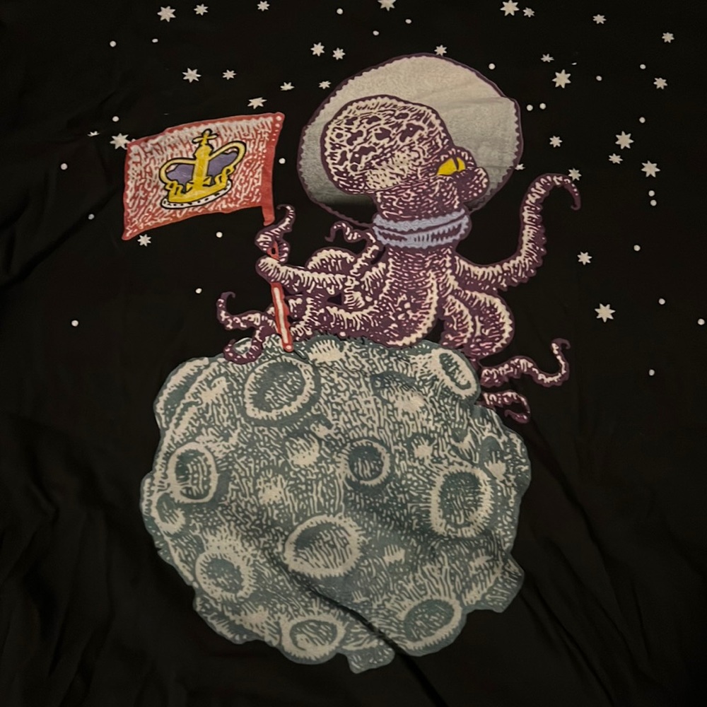 Space Squid Graphic Tshirt